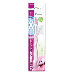 Miradent Carebrush Junior Zahnbürste 6-12 J.pink