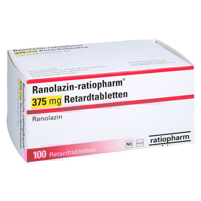 Ranolazin-ratiopharm 375 mg