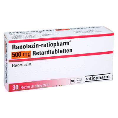 Ranolazin-ratiopharm 500 mg