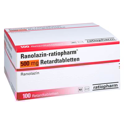 Ranolazin-ratiopharm 500 mg
