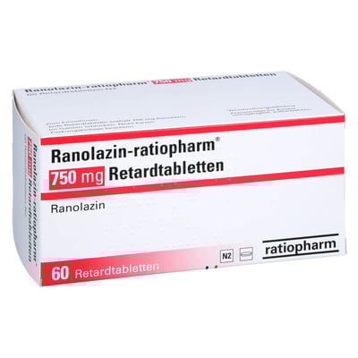 Ranolazin-ratiopharm 750 mg
