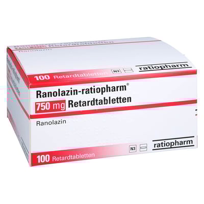 Ranolazin-ratiopharm 750 mg