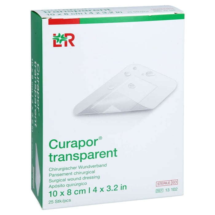 Curapor Wundverband steril transparent 8x10 cm