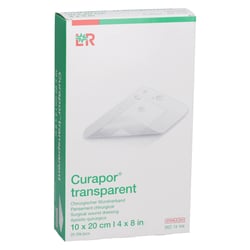 Curapor Wundverband steril transparent 10x20 cm Kohlpharma