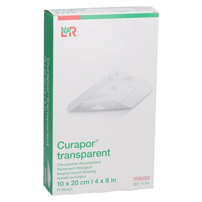Curapor Wundverband steril transparent 10x20 cm Kohlpharma