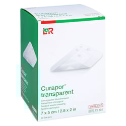 Curapor Wundverband steril transparent 5x7 cm Kohlpharma