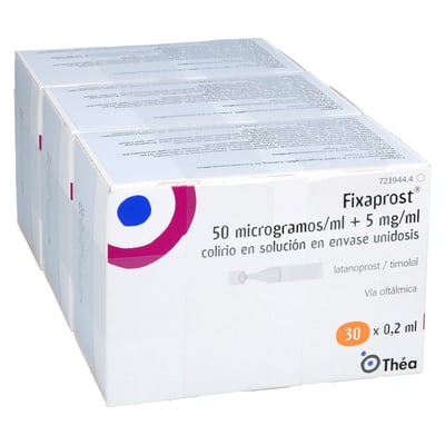 Fixaprost 50 Mikrogramm/ml + 5 mg/ml Augentropfen