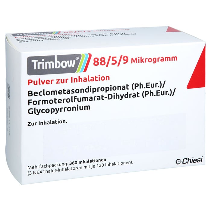 Trimbow 88/5/9ug 120 Nexth
