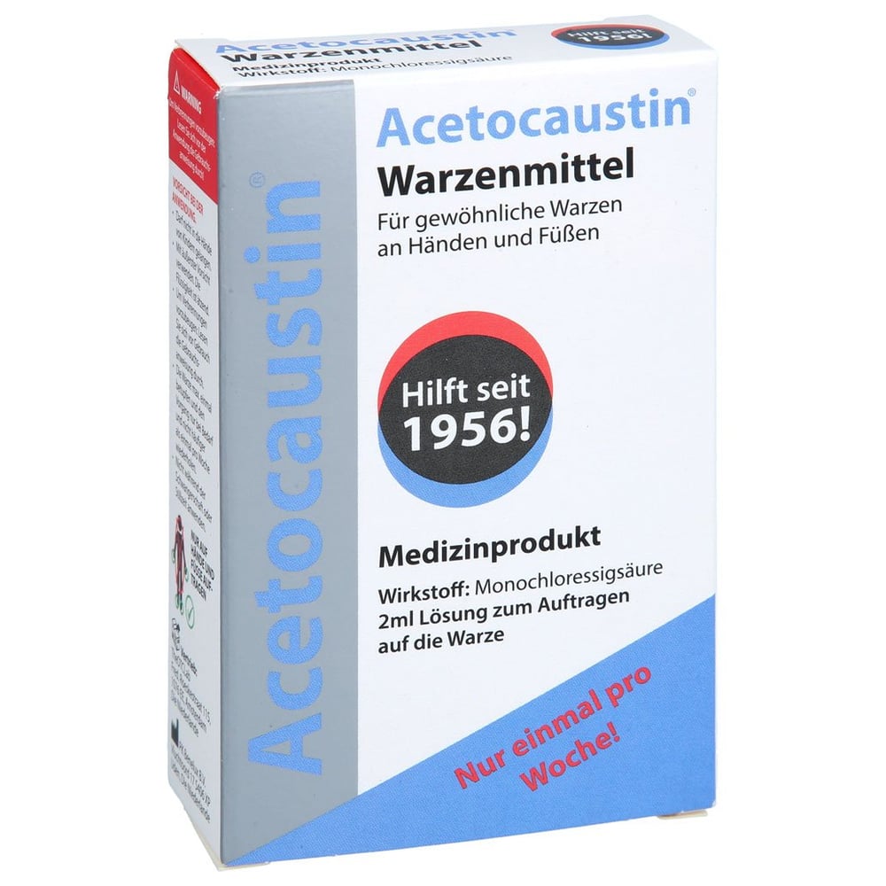 Acetocaustin Lösung Warzenmittel