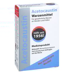 Acetocaustin Lösung Warzenmittel