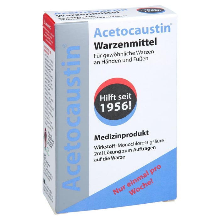 Acetocaustin Lösung Warzenmittel