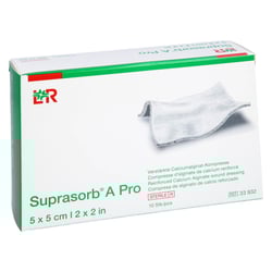 Suprasorb A Pro Calciumalginat Kompr.5x5 cm ToRa Pharma