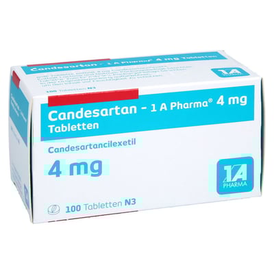 Candesartan - 1 A Pharma 4 mg Tabletten