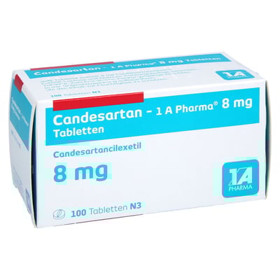 Candesartan - 1 A Pharma 8 mg Tabletten