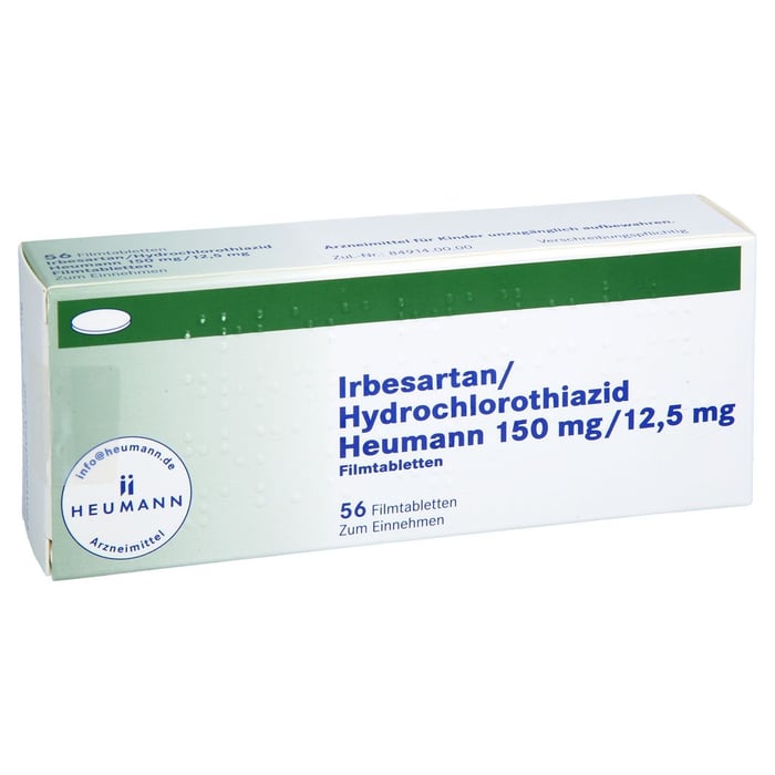 Irbesartan/Hydrochlorothiazid Heumann 150mg/12,5mg