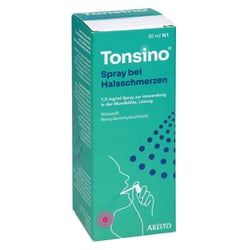 Tonsino Spray bei Halsschmerzen 1,5 mg/ml Spray zur Anwendung in der Mundhöhle