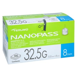 Terumo Nanopass 32,5 Pen Kanüle 0,22x8 mm