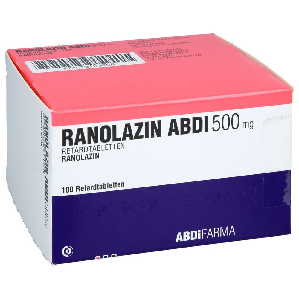 Ranolazin Abdi 500 mg