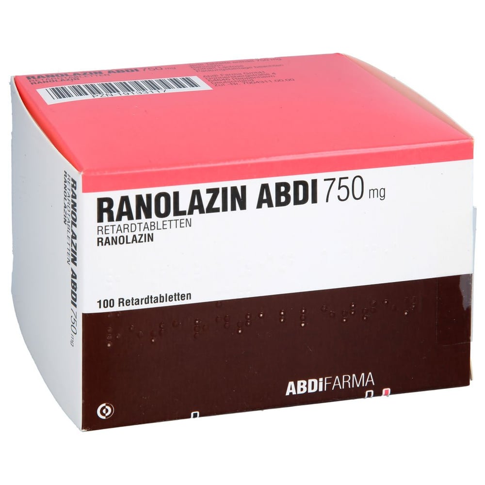 Ranolazin Abdi 750 mg