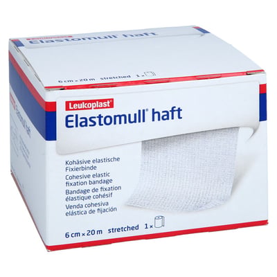 Elastomull haft 6 cmx20 m Fixierbinde Kohlpharma Produktbild 1