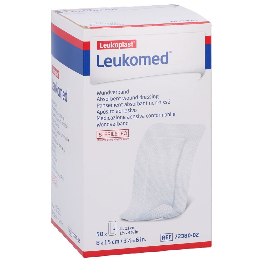Leukomed sterile Pflaster 8x15 cm