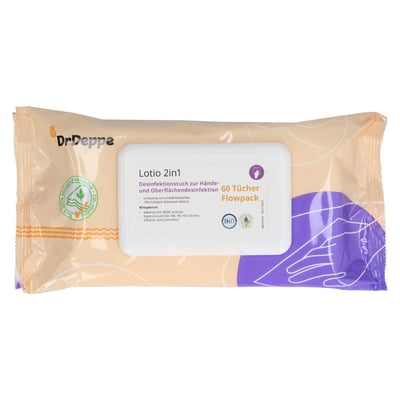 Desinfektionstücher Hände & Fläche Lotio 2in1