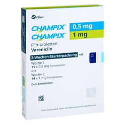 CHAMPIX 0,5 mg/1 mg Starterpackung