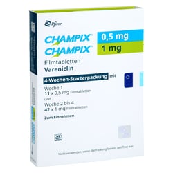 CHAMPIX 0,5 mg/1 mg Starterpackung