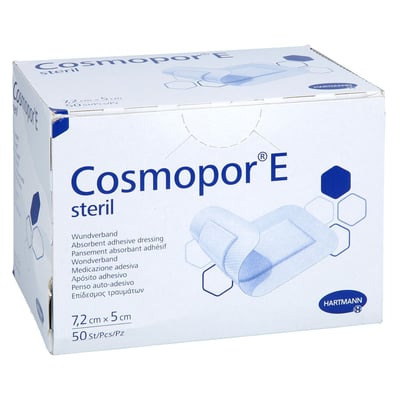 Cosmopor E steril Wundverband 5x7.2 cm Kohlpharma