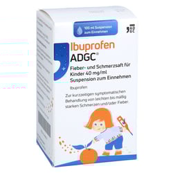 Ibuprofen ADGC Fieber- und Schmerzsaft für Kinder 40mg/ml