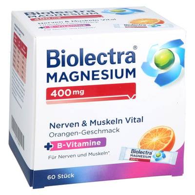 BIOLECTRA Magnesium 400 mg Nerven & Muskeln Vital Produktbild 1