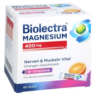 BIOLECTRA Magnesium 400 mg Nerven & Muskeln Vital