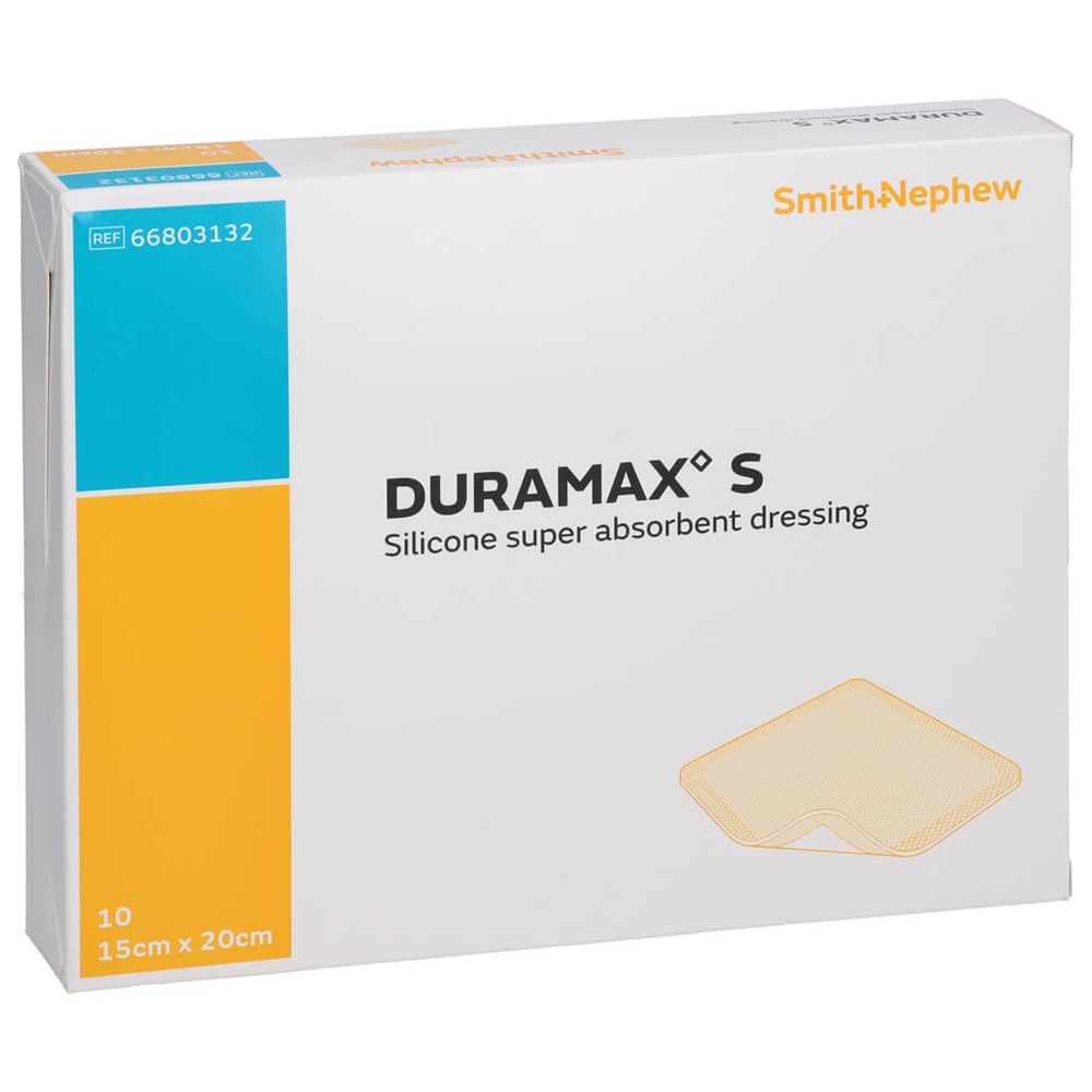 Duramax S 15x20 cm Superabsorber Silikonverband CC Pharma