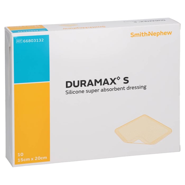 Duramax S 15x20 cm Superabsorber Silikonverband