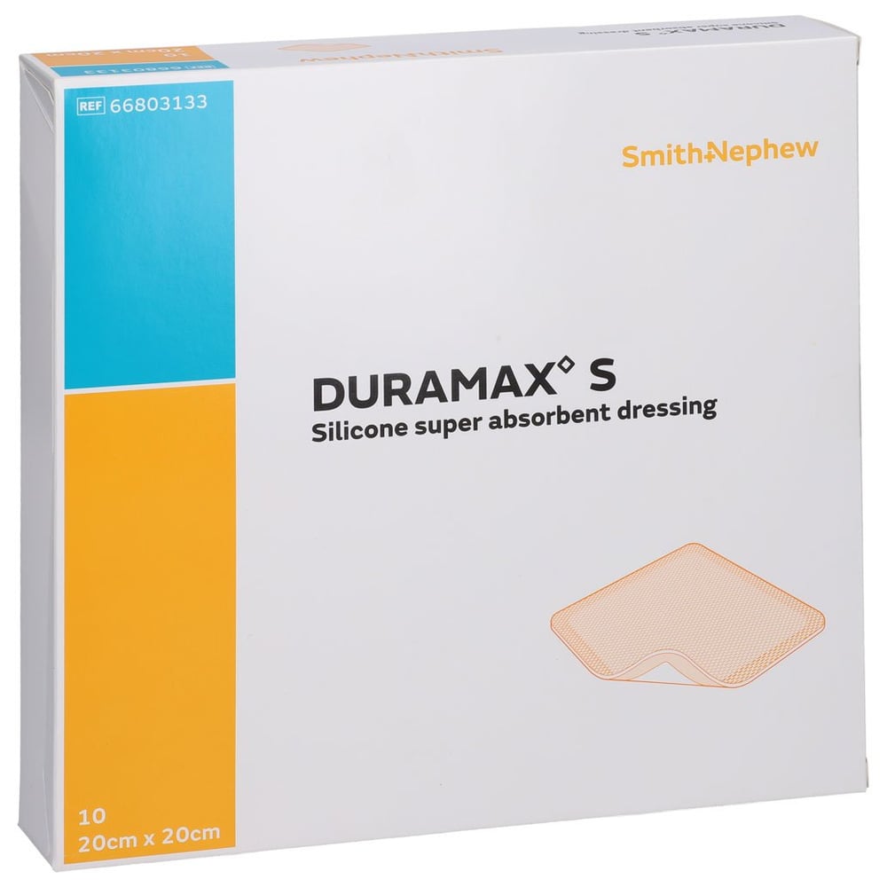Duramax S 20x20 cm Superabsorber Silikonverband