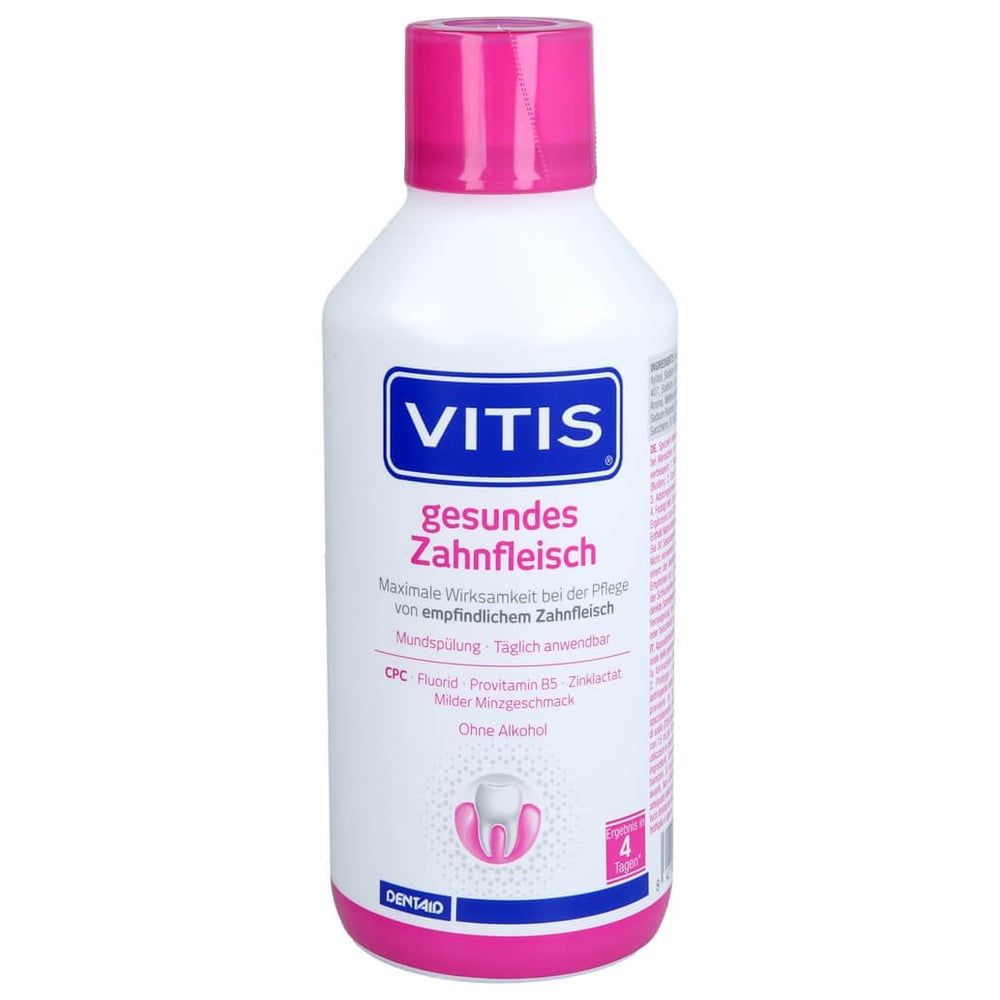 Vitis gesundes Zahnfleisch Mundspülung