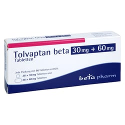 TOLVAPTAN beta 30 mg + 60 mg Tabletten