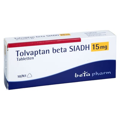 Tolvaptan beta SIADH 15 mg Produktbild 1