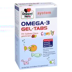 Doppelherz Omega-3 Gel-Tabs family Erb.-Ci. System