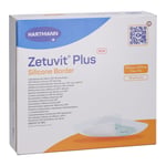 Zetuvit Plus Silicone Border steril 17,5x17,5 cm