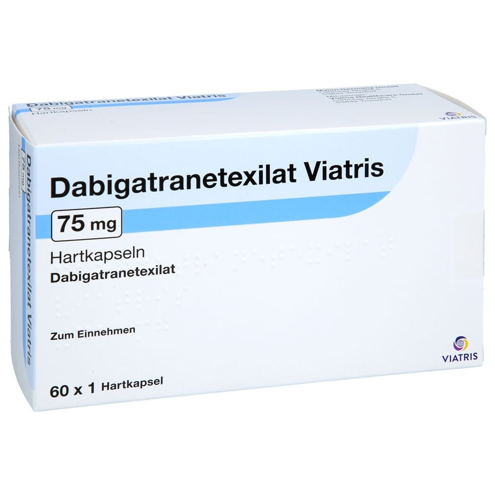 Dabigatranetexilat Viatris 75 mg