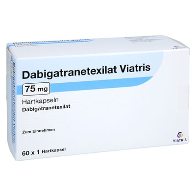 Dabigatranetexilat Viatris 75 mg