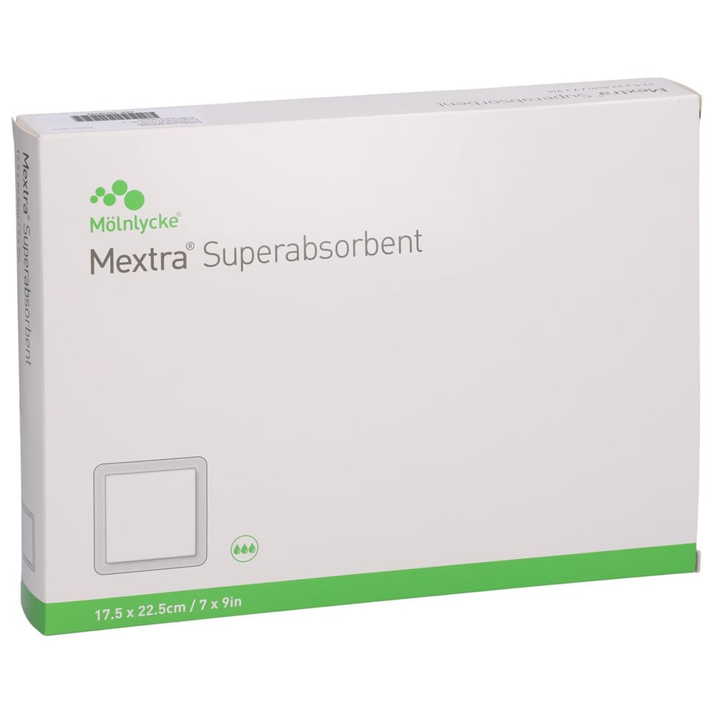 Mextra Superabsorbent Verband 17,5x22,5 cm