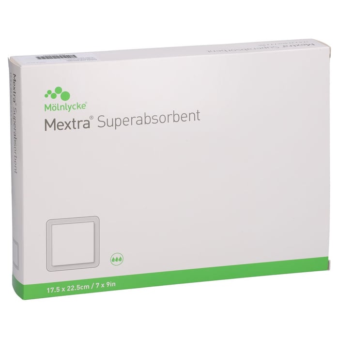 Mextra Superabsorbent Verband 17,5x22,5 cm