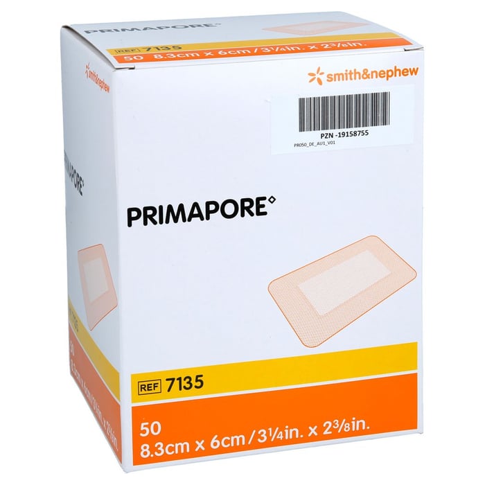 Primapore 6x8,3 cm Wundverband steril