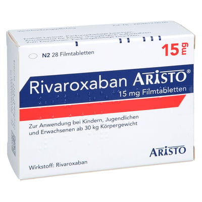 Rivaroxaban Aristo 15 mg Produktbild 1