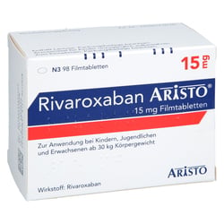 Rivaroxaban Aristo 15 mg