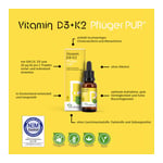 Vitamin D3+K2 Pflueger PUR 500 I.E. / 25 ug Produktbild 6