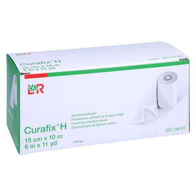 Curafix H Fixierpflaster 15 cmx10 m Kohlpharma