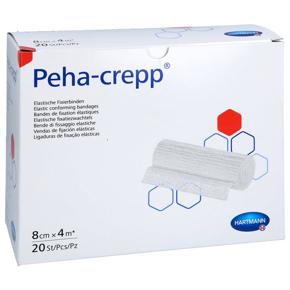 Peha Crepp Fixierbinde 8 cmx4 m ToRa Pharma